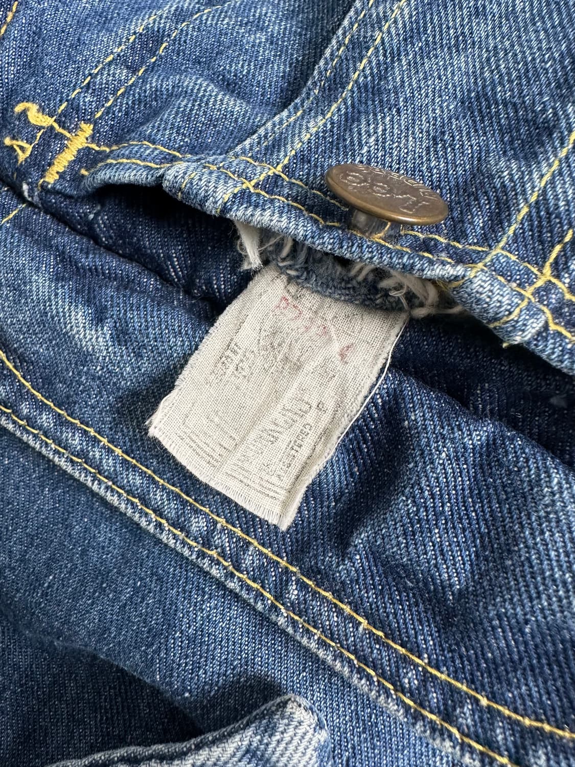 70s Lee 220-J Denim Jacket 상품이미지4