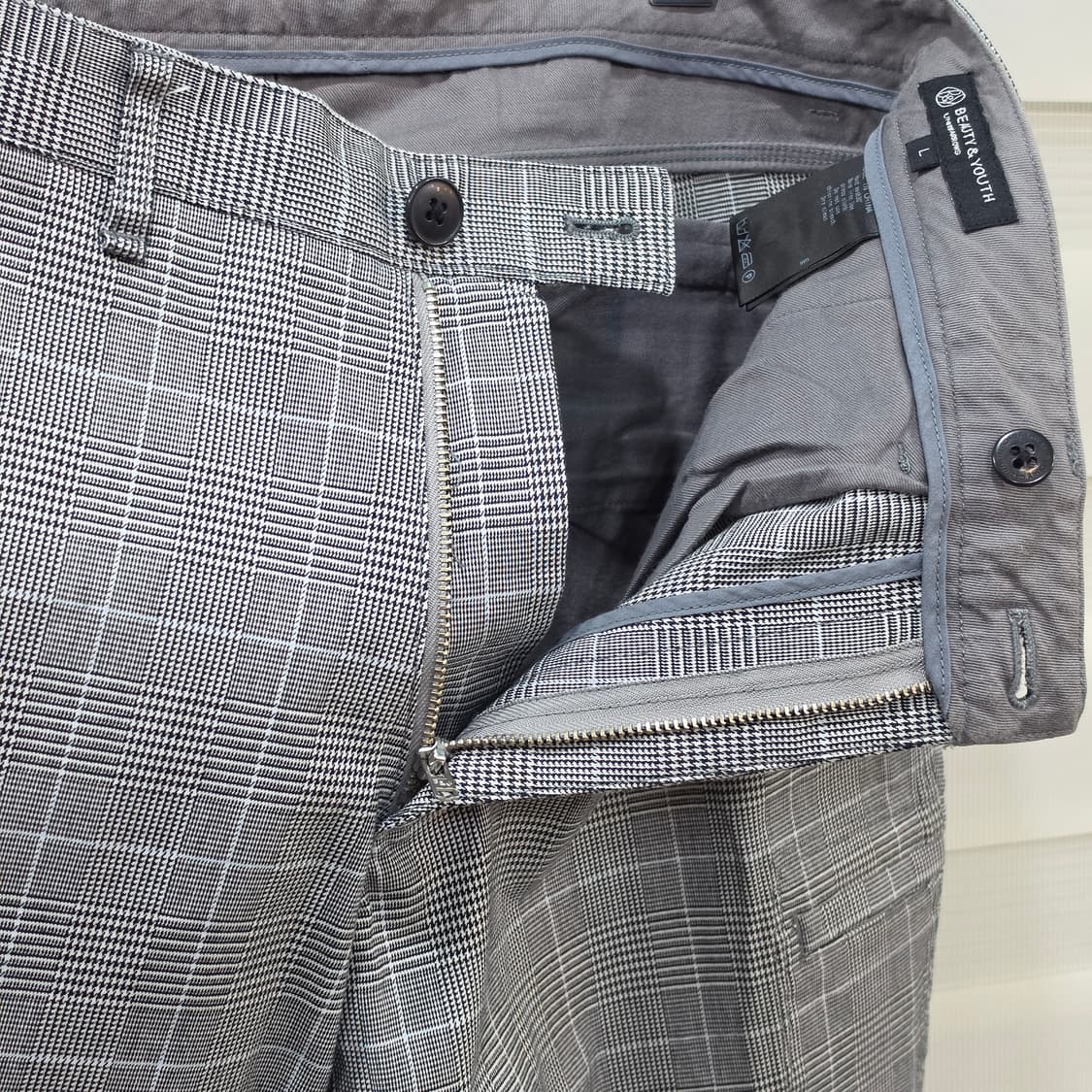 BEAUTY&YOUTH UNITED ARROWS 체크팬츠- L 상품이미지7