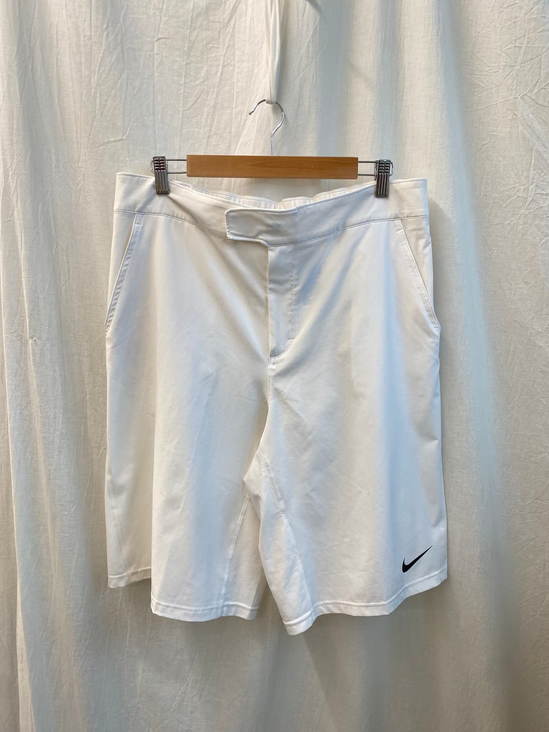 NIKE 화이트 밴딩숏츠(MEN L) 상품이미지1