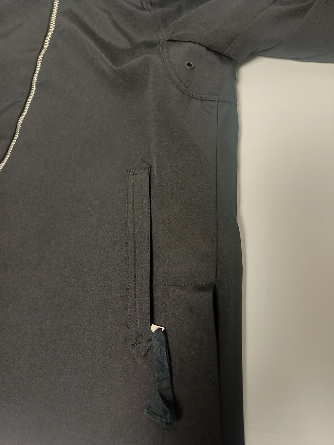 [TIME] 타임 포스트모던 롱 봄버 자켓 (오렌지 파이핑 디테일)/여성 상품이미지4