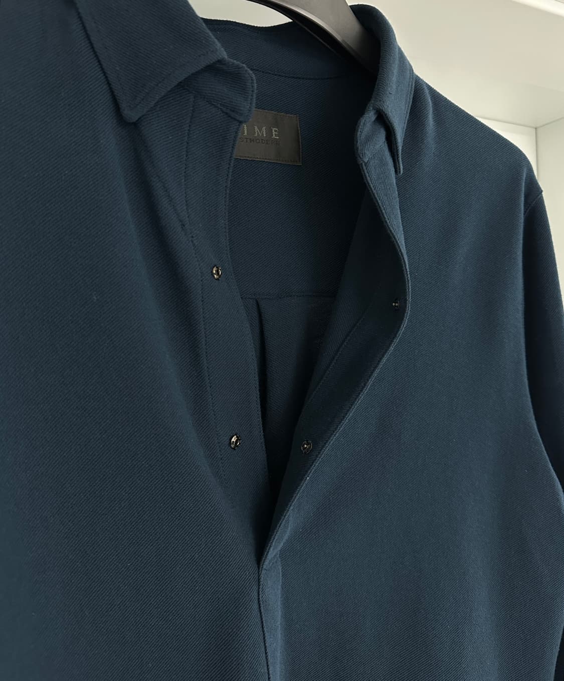 [타임] 남성 네이비 긴팔 카라티 상품이미지6