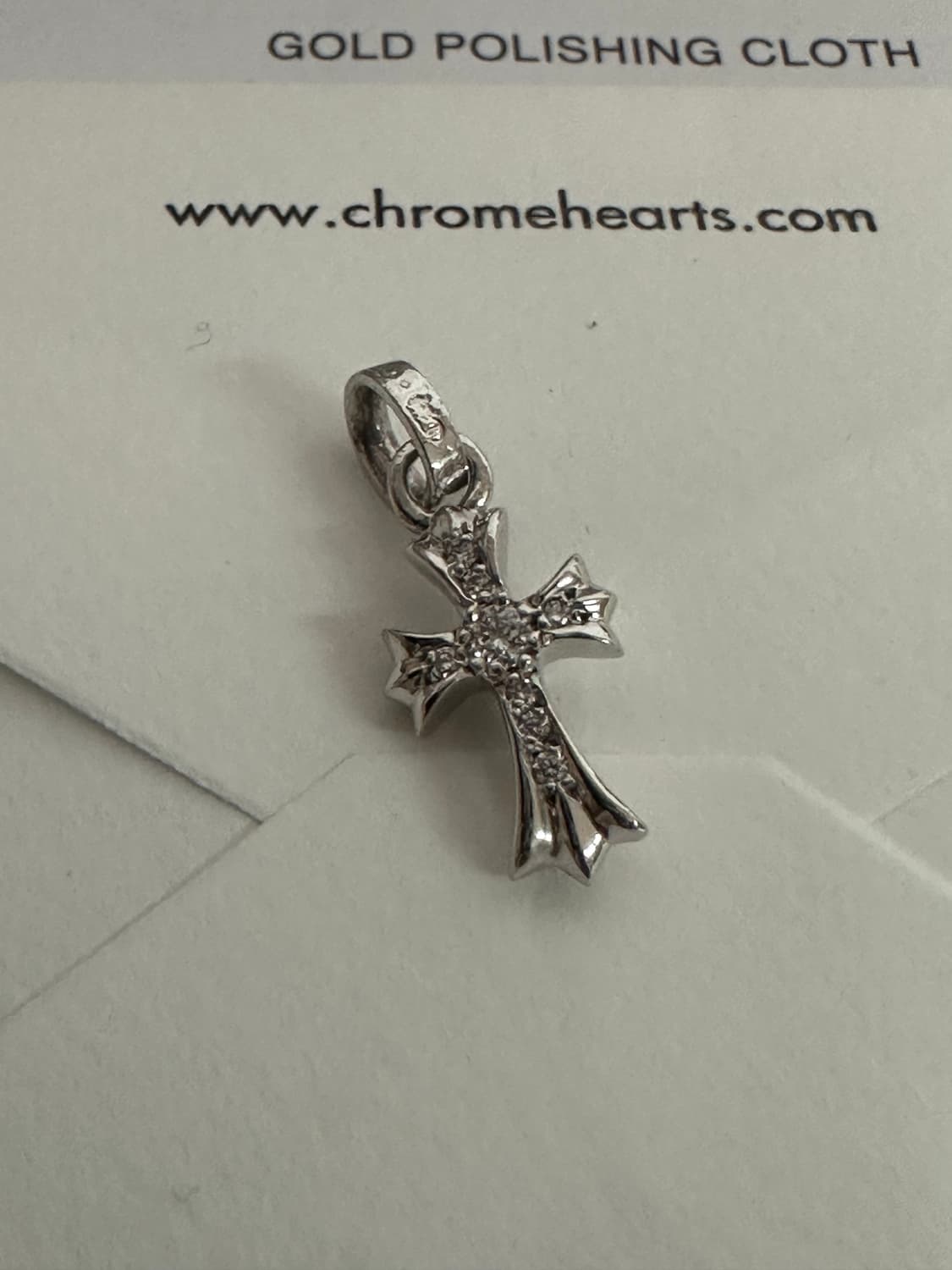 크롬하츠 화이트골드 베이비펫 풀파베 상품이미지2