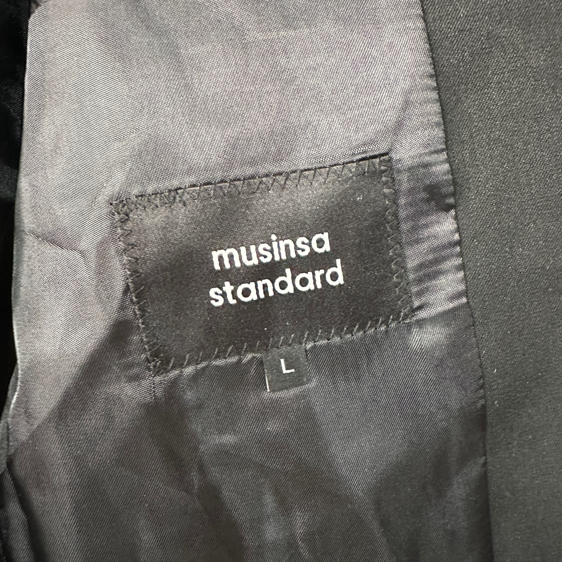 무신사스탠다드 오버핏 블레이저 자켓 L 상품이미지3