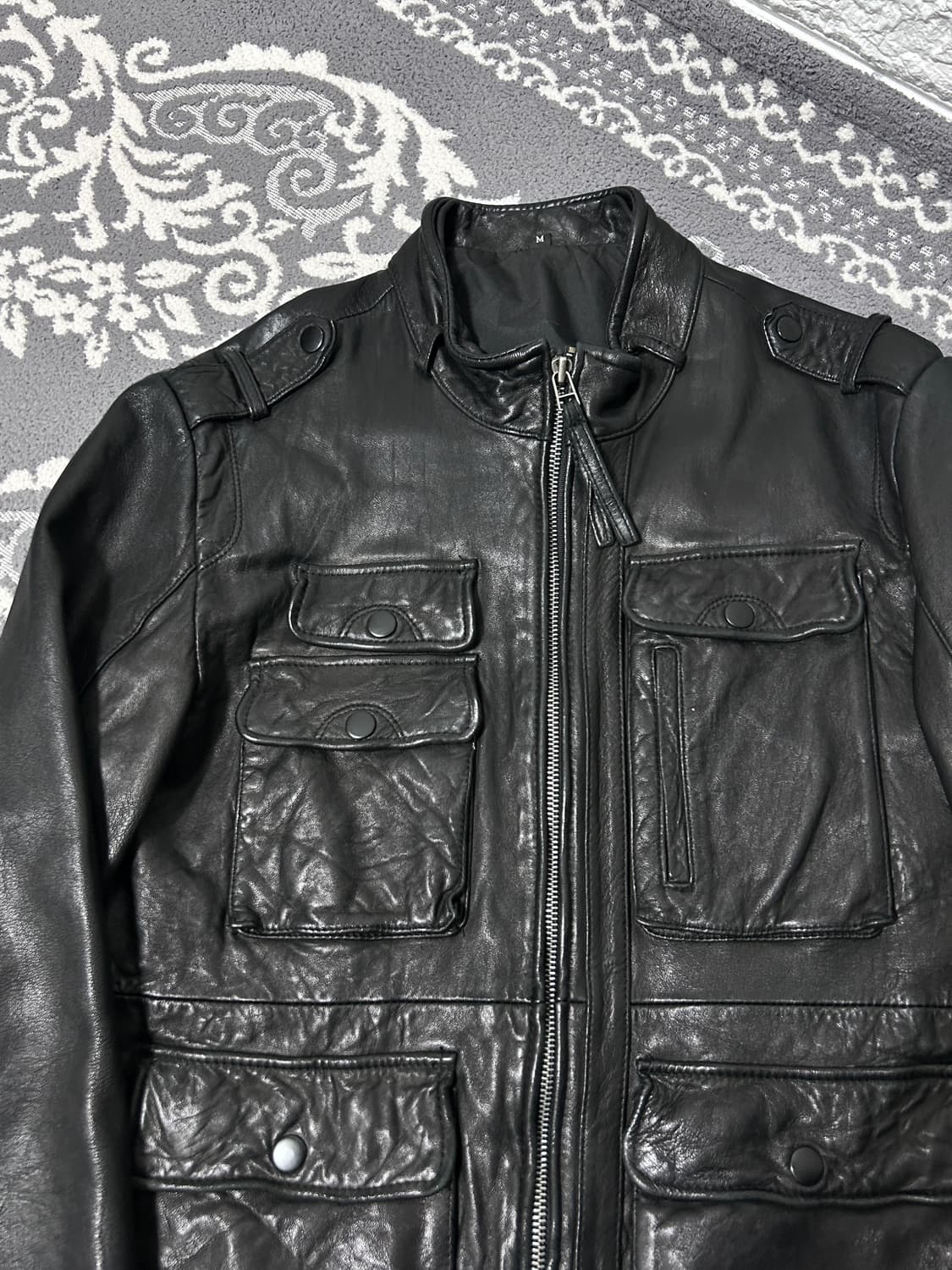 유틸리티 이탈리안 램스킨 자켓 상품이미지5