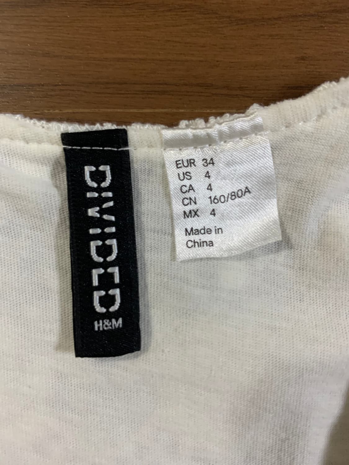 H&M 아이보리 아일렛 드레스(민트급_XS사이즈) 상품이미지4