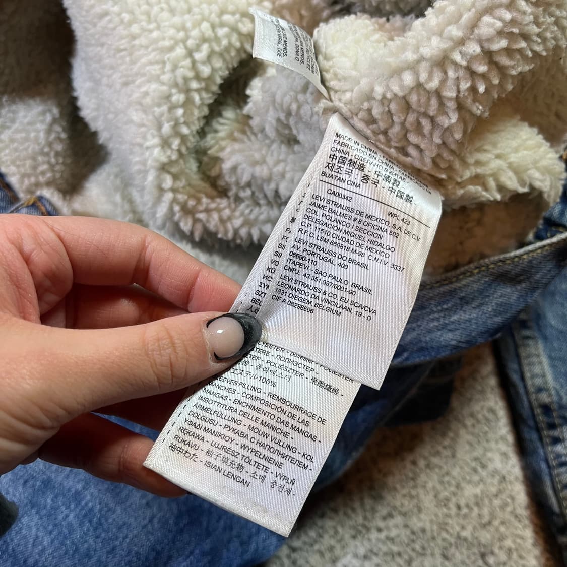 리바이스 데님 쉐르파 자켓 상품이미지5