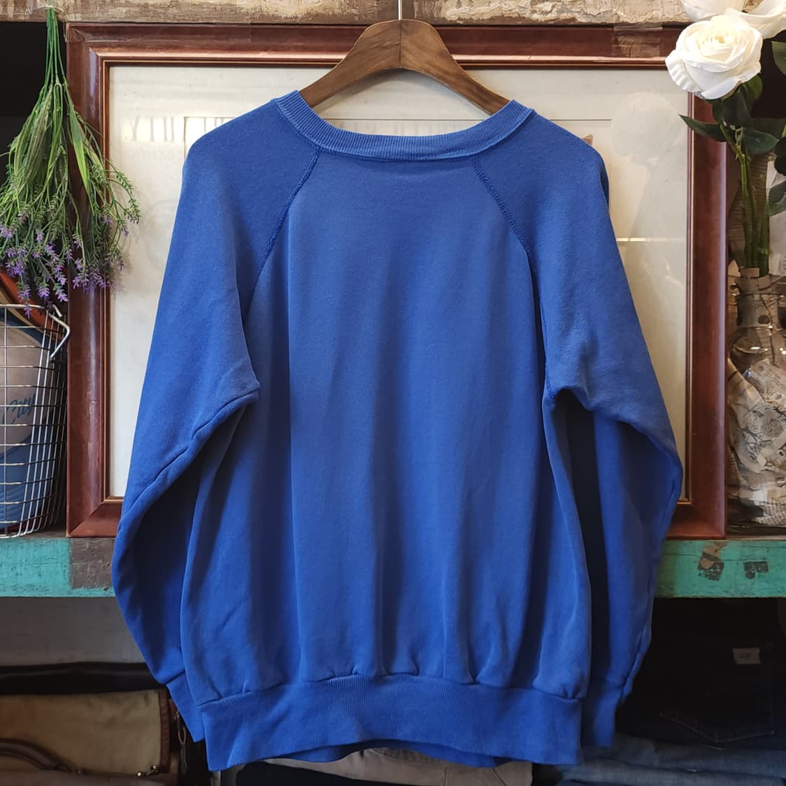 90s pannill 빈티지 스웻셔츠 플레인 스웻셔츠 블루 L 상품이미지2