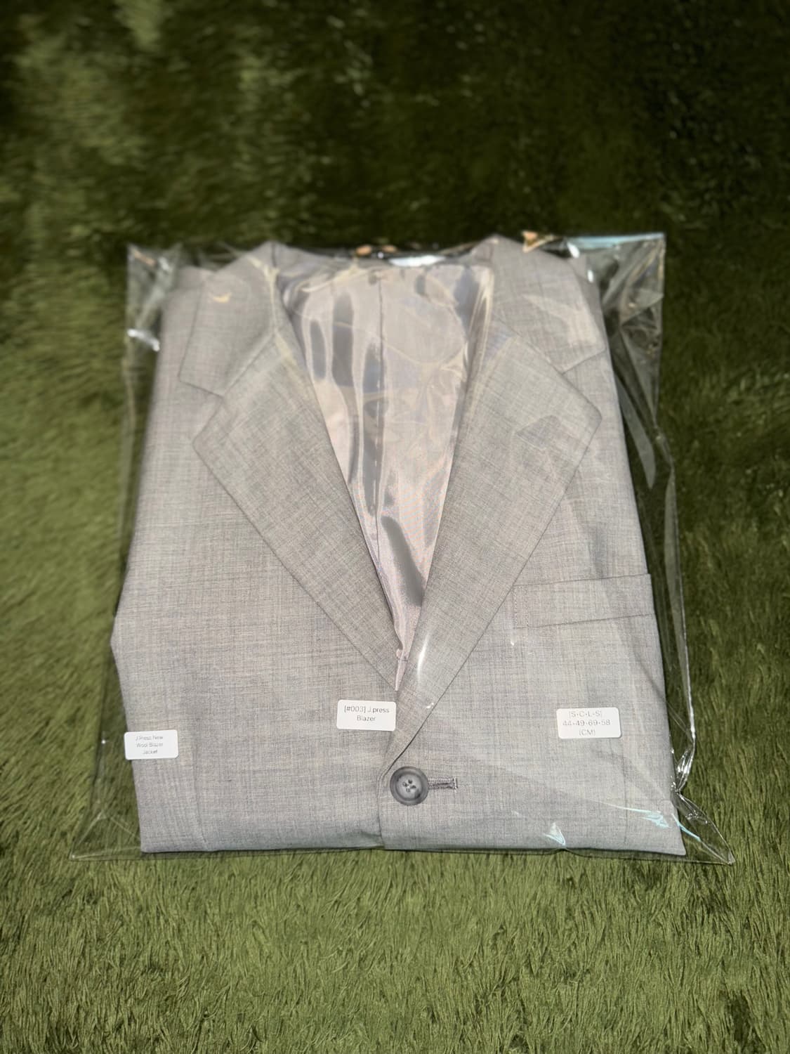 J.press 제이프레스 뉴 울 클래식 핏 블레이저 자켓 라이트 그레이 상품이미지10