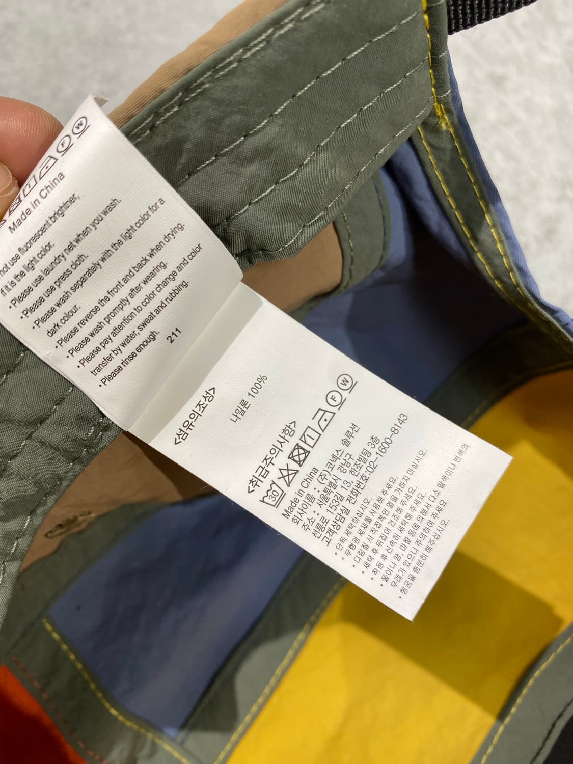 [OS] Gramicci 그라미치 나일론 캠프캡 상품이미지8