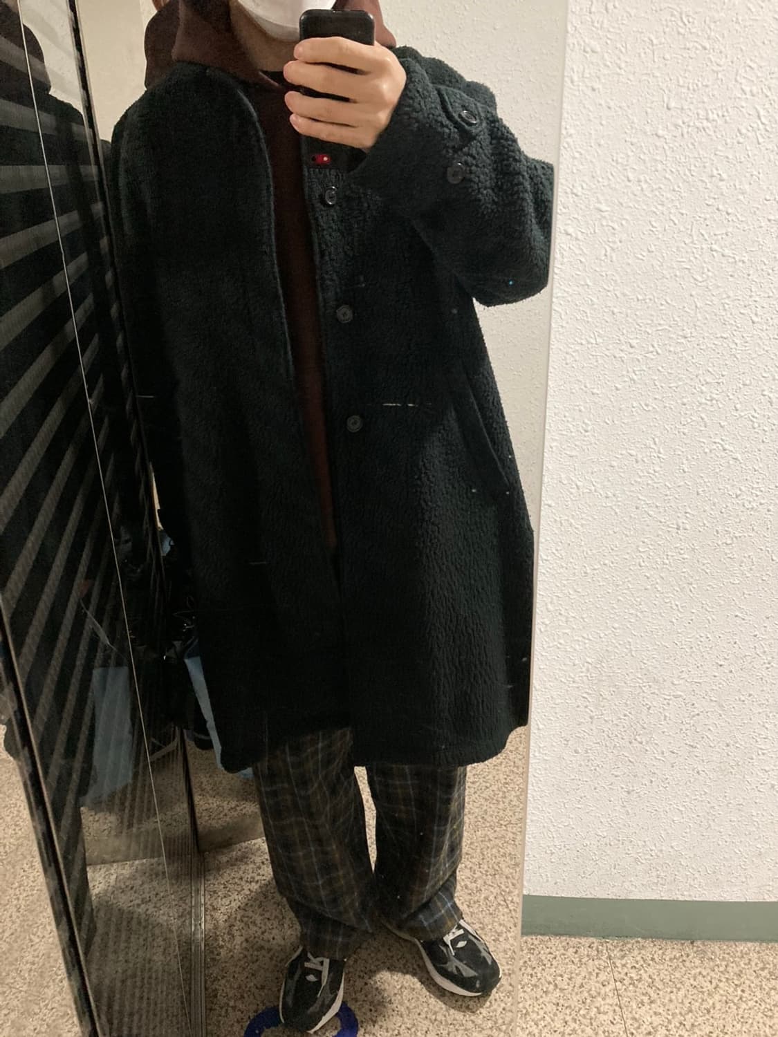 언더커버 18aw POLARTEC 코트 블랙 3사이즈 상품이미지9