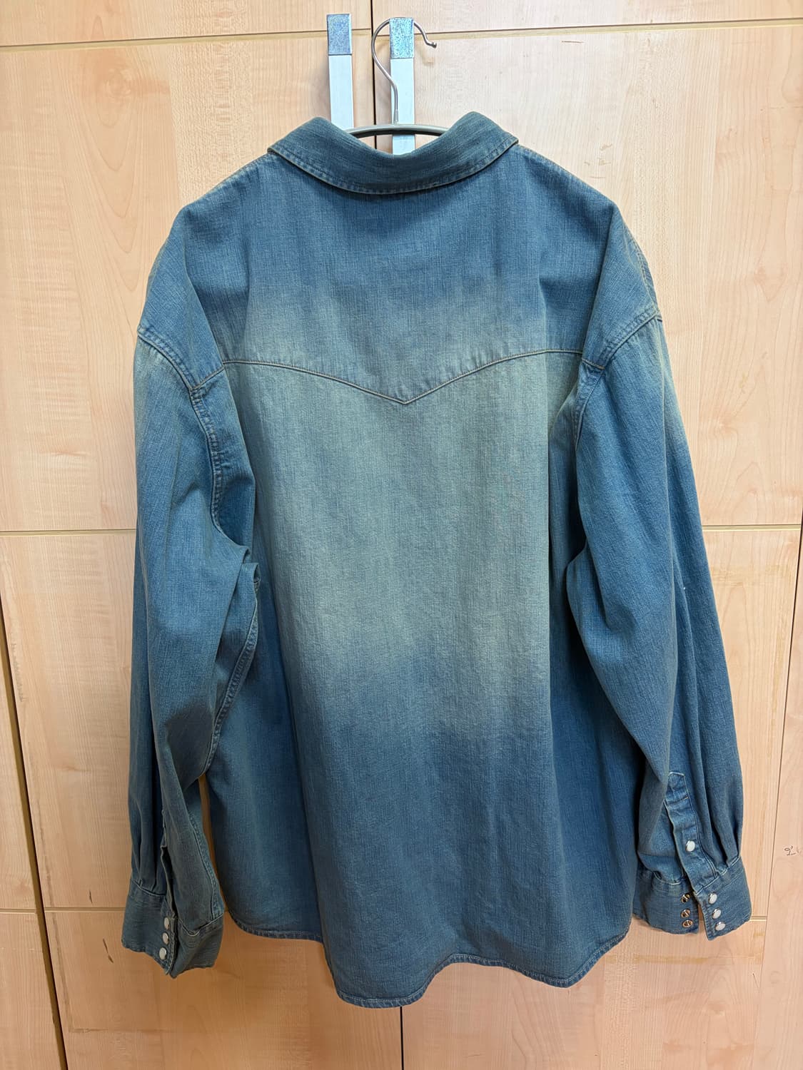 웨스턴 데님 셔츠(빈티지 인디고) 상품이미지2