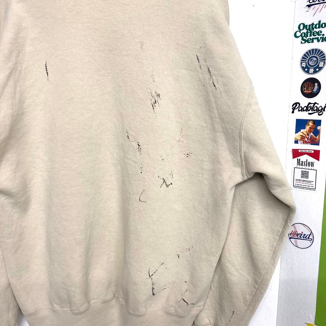 90‘s 러셀 맨투맨 ‘오프화이트‘ 상품이미지8