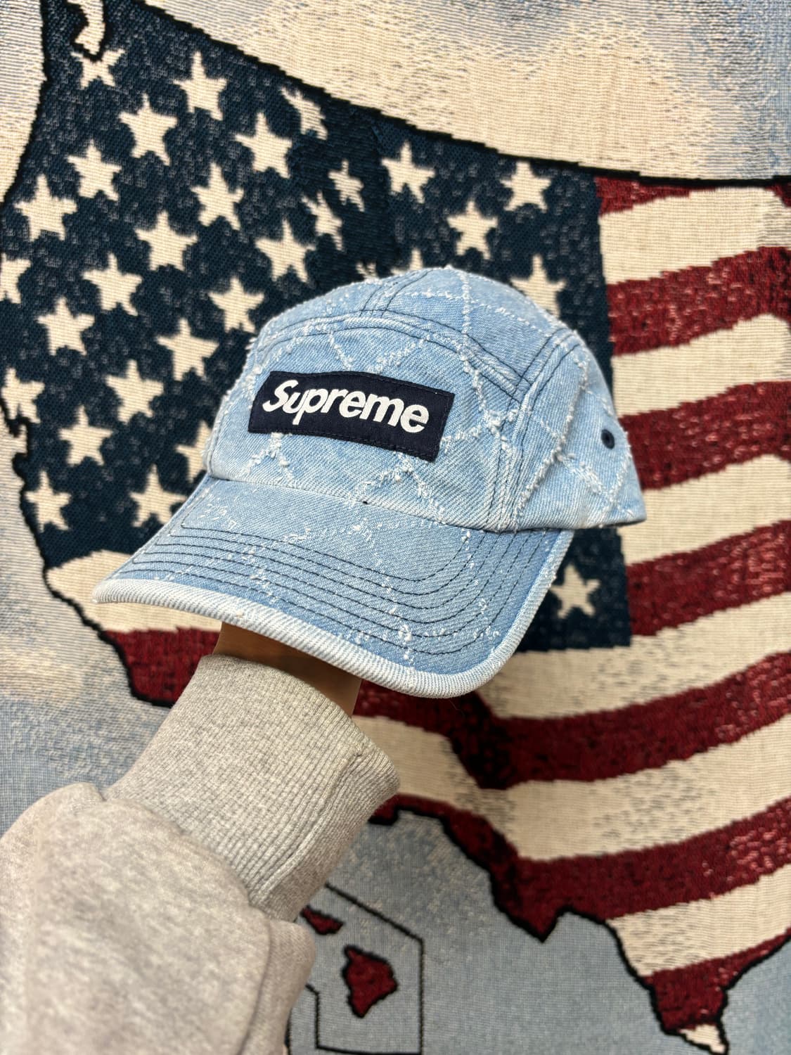 슈프림 캡 상품이미지3