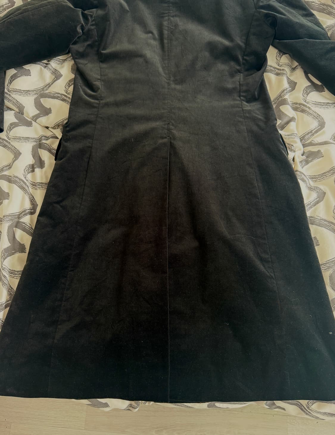 일본 토네이도 마트 벨벳 싱글 벤트 롱 코트 / 슬림핏 L 상품이미지10