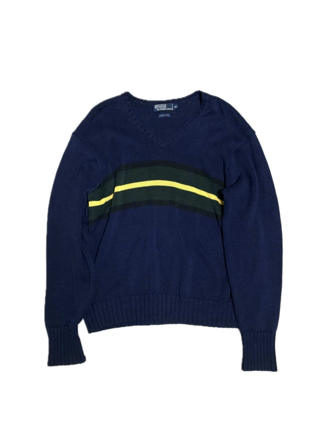 폴로랄프로렌 배색 니트 XL 상품이미지1