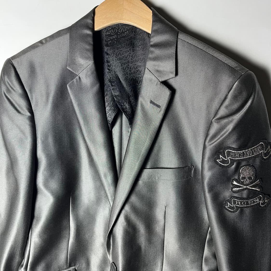 [Roen X Semantic design] 00's 스컬 블레이저 상품이미지3