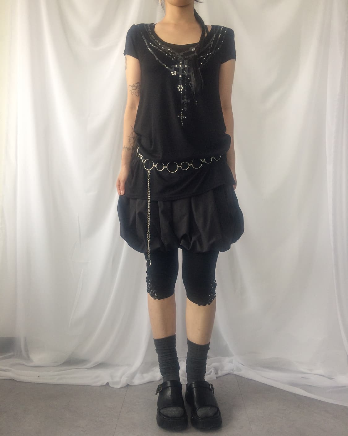 Necklace printing t shirt 상품이미지6
