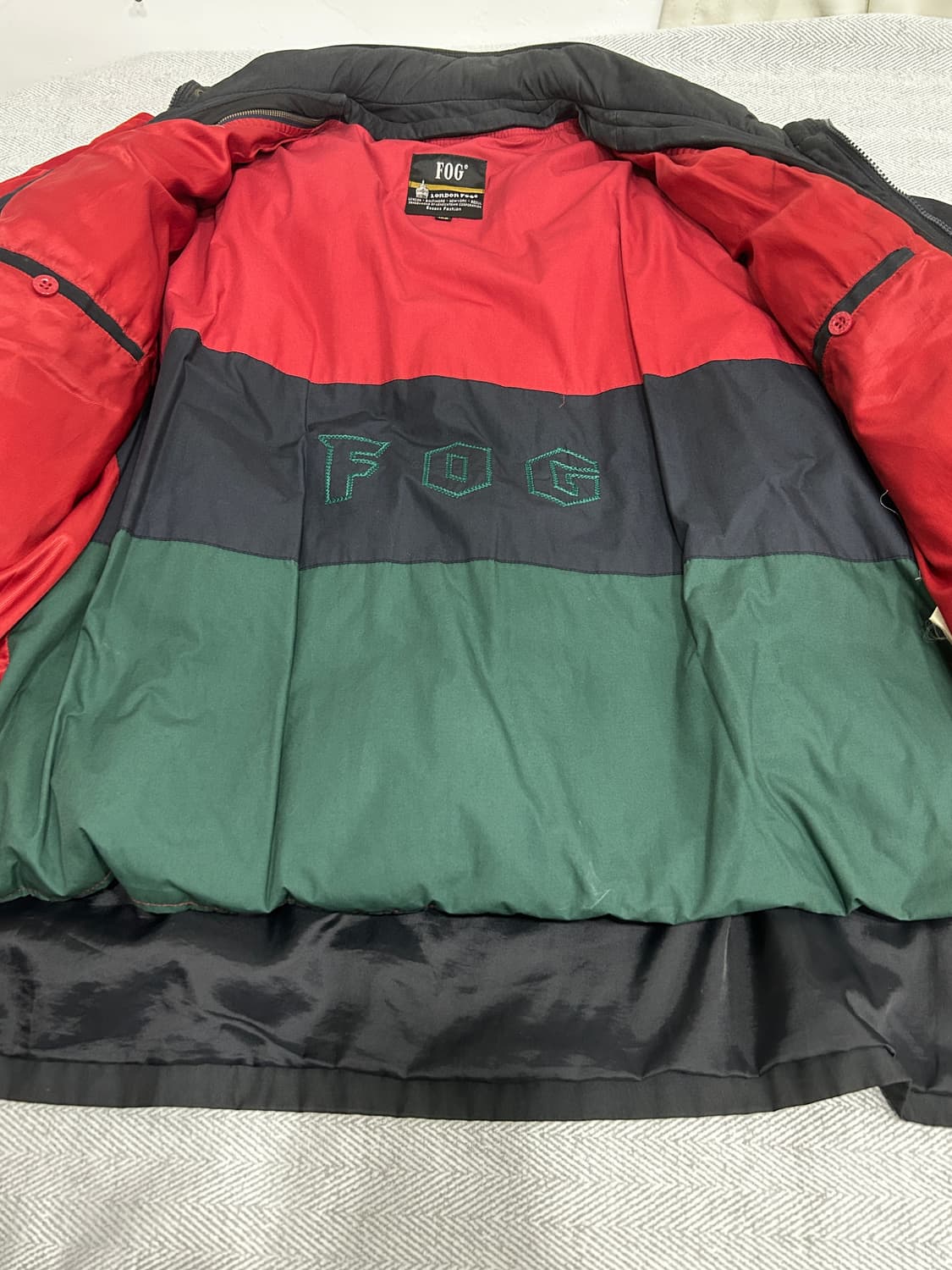 런던포그 FOG 안감 분리 야상 점퍼 100 상품이미지7