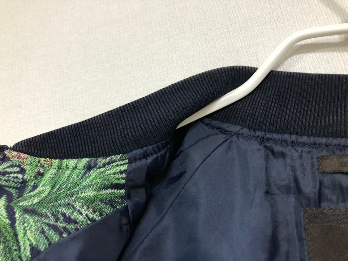 자라 남성 블랙태그 자카드 블라워 데님 블루종 자켓 _ M 상품이미지9