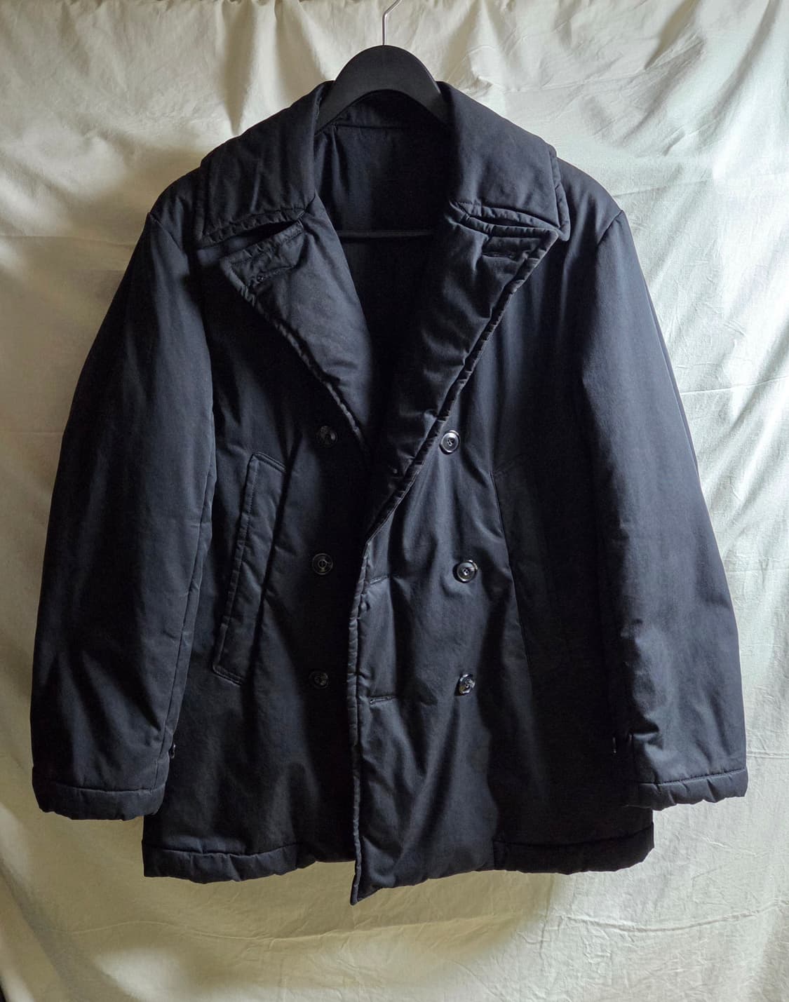 이얼즈어고 패딩 피코트 블랙 2 상품이미지2