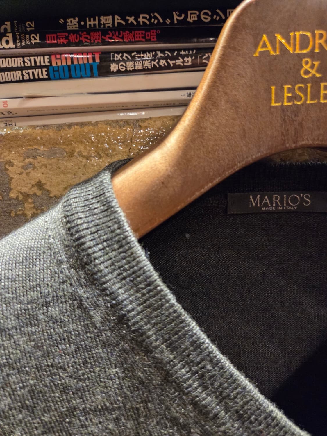 이탈리아 니트브랜드 마리오 메리노울니트 상품이미지4