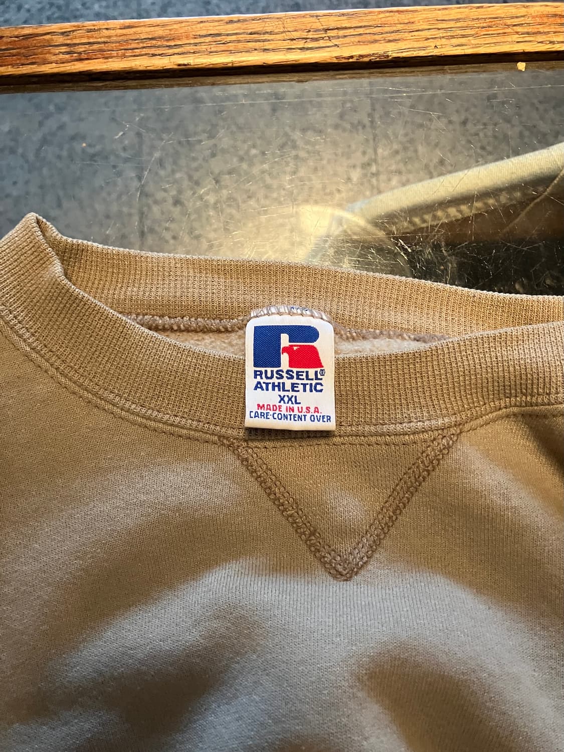90s USA 빈티지 러셀 플레인 스웻 셔츠 맨투맨 상품이미지5