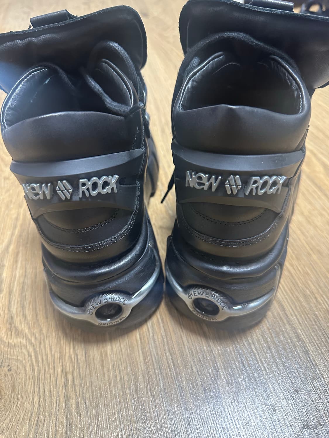 뉴락 41사이즈BLACK TOWER WITH LACES M-106-S29 상품이미지2