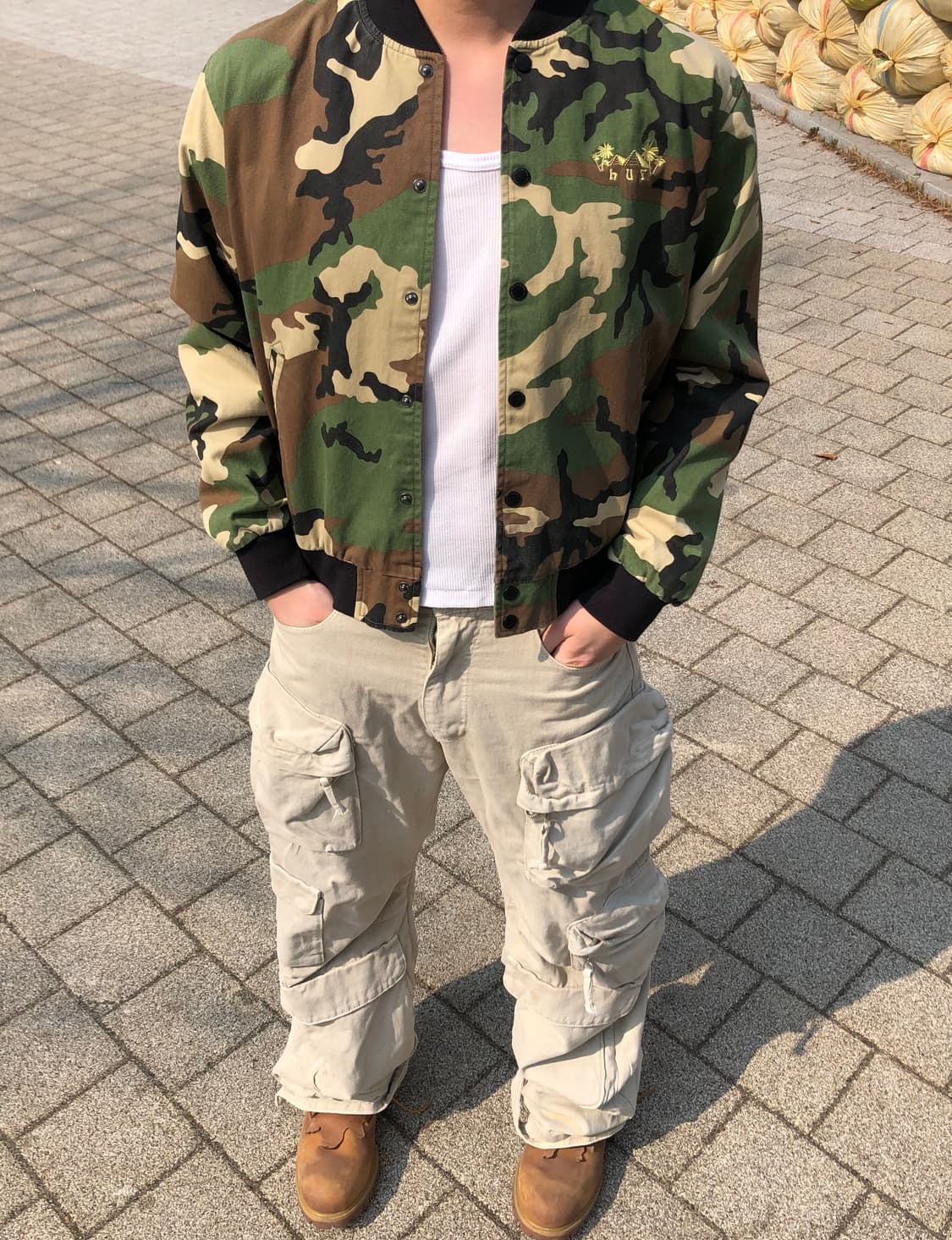 자라 유틸리티 카고팬츠(eur 42) 상품이미지3