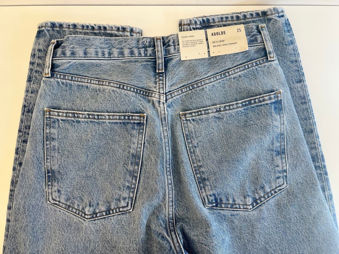 에이골드 AGOLDE 90년대 크롭 미드 라이즈 루즈 스트레이트 상품이미지9