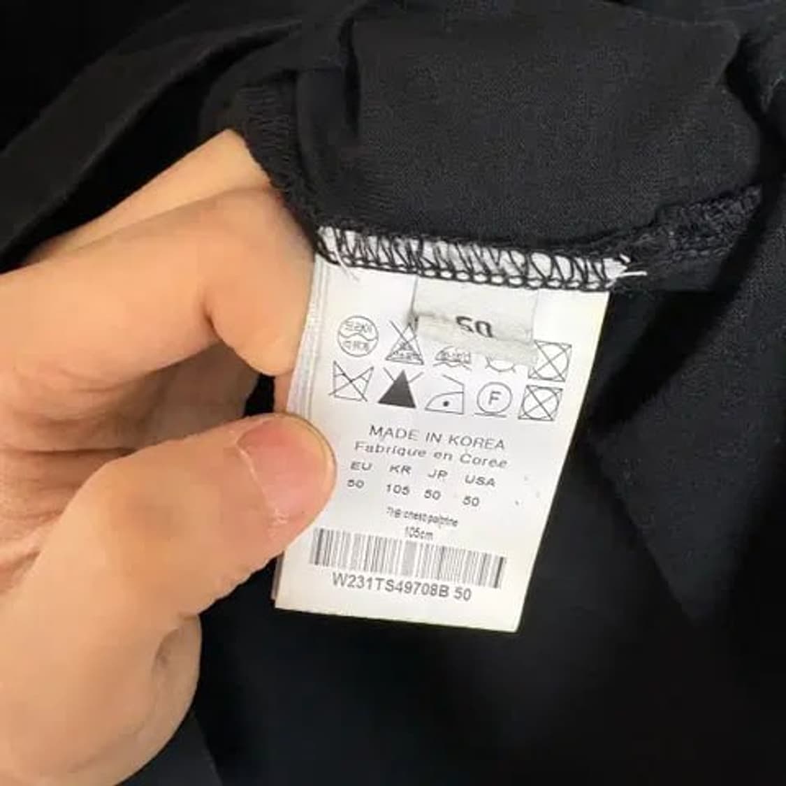 [50] 우영미 플라워 백로고 반팔티 상품이미지3