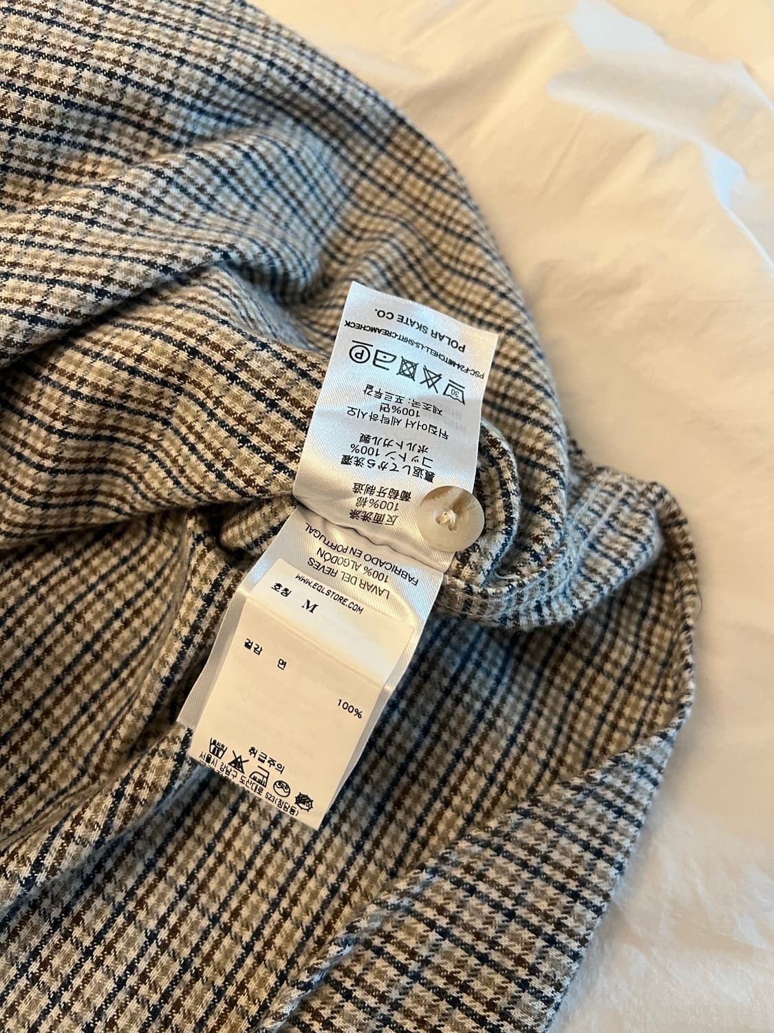 폴라 스케이트 mitchell 플란넬 셔츠 M 상품이미지6