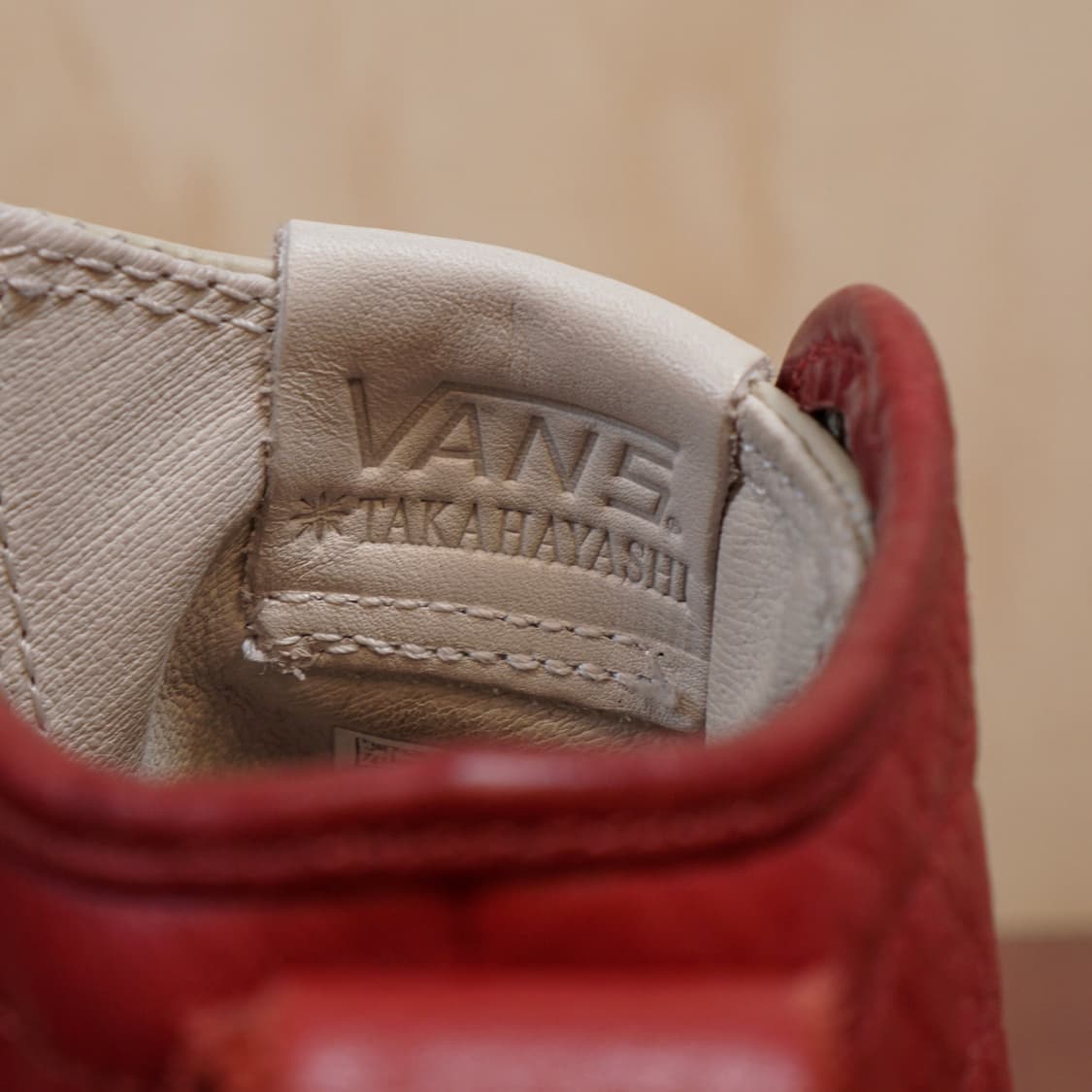 반스 X 타카하야시 볼트 레더 스니커즈 상품이미지6