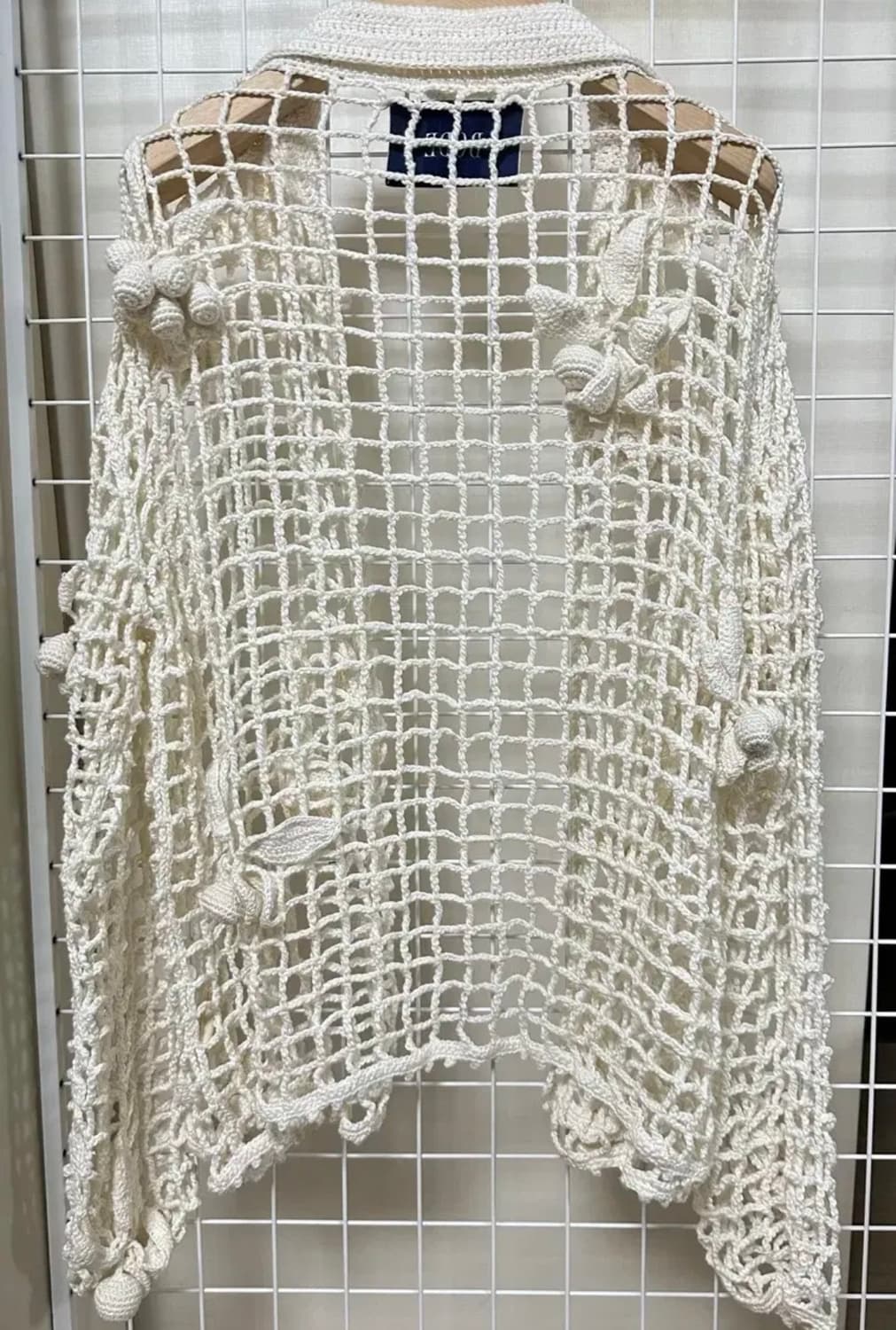 Bode 보디 베리  폼폼 크로셰 니트 셔츠 one of a kind 상품이미지2