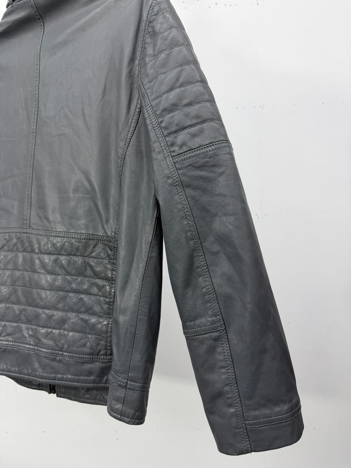 CKJ lambskin biker jacket 상품이미지5