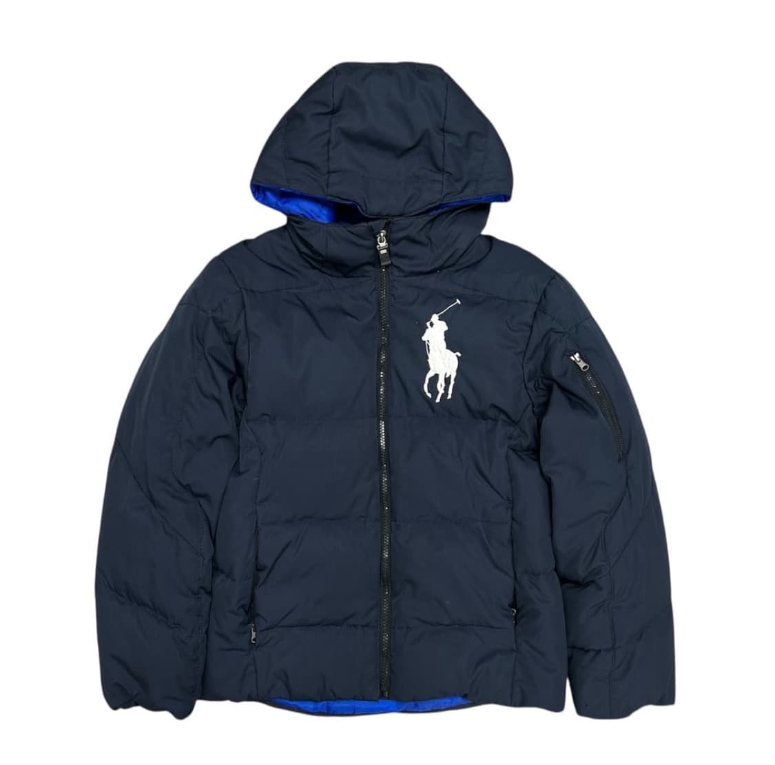 폴로 빅포니 패딩 네이비 M 상품이미지1