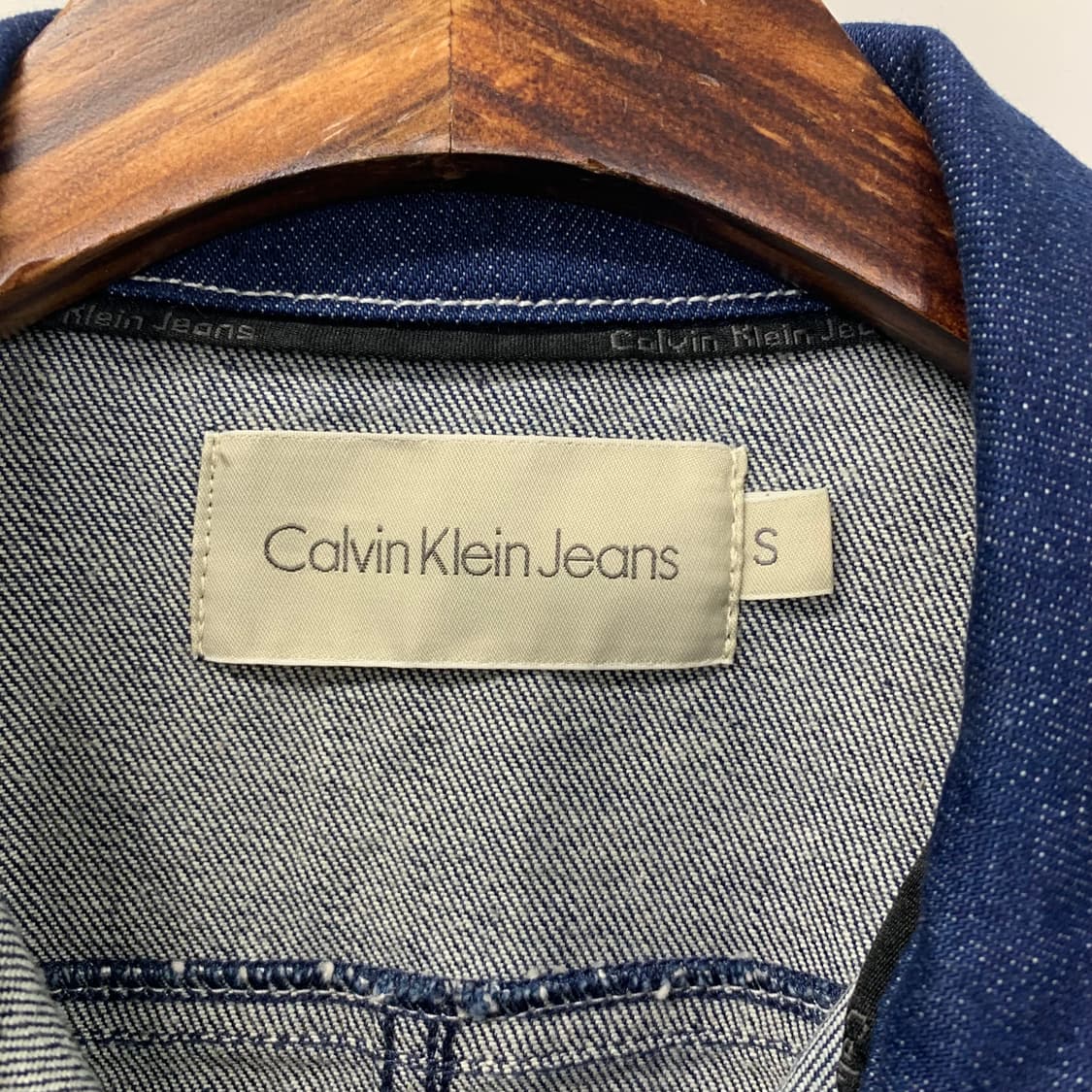캘빈클라인 인디고 스티치 데님 자켓 상품이미지7