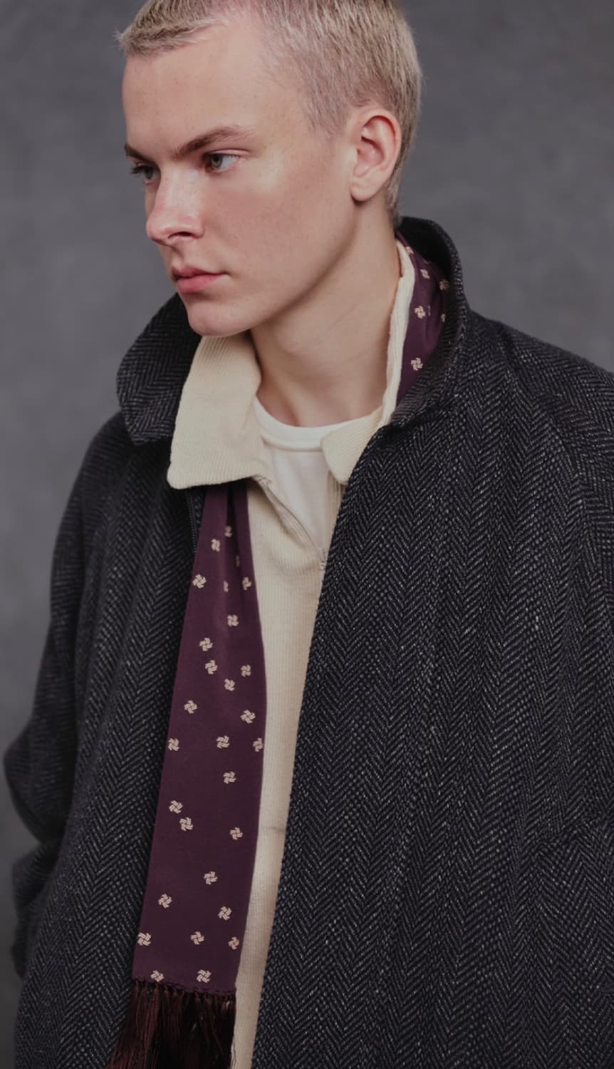 올드조 라운드 카라 모터링 자켓 상품이미지3