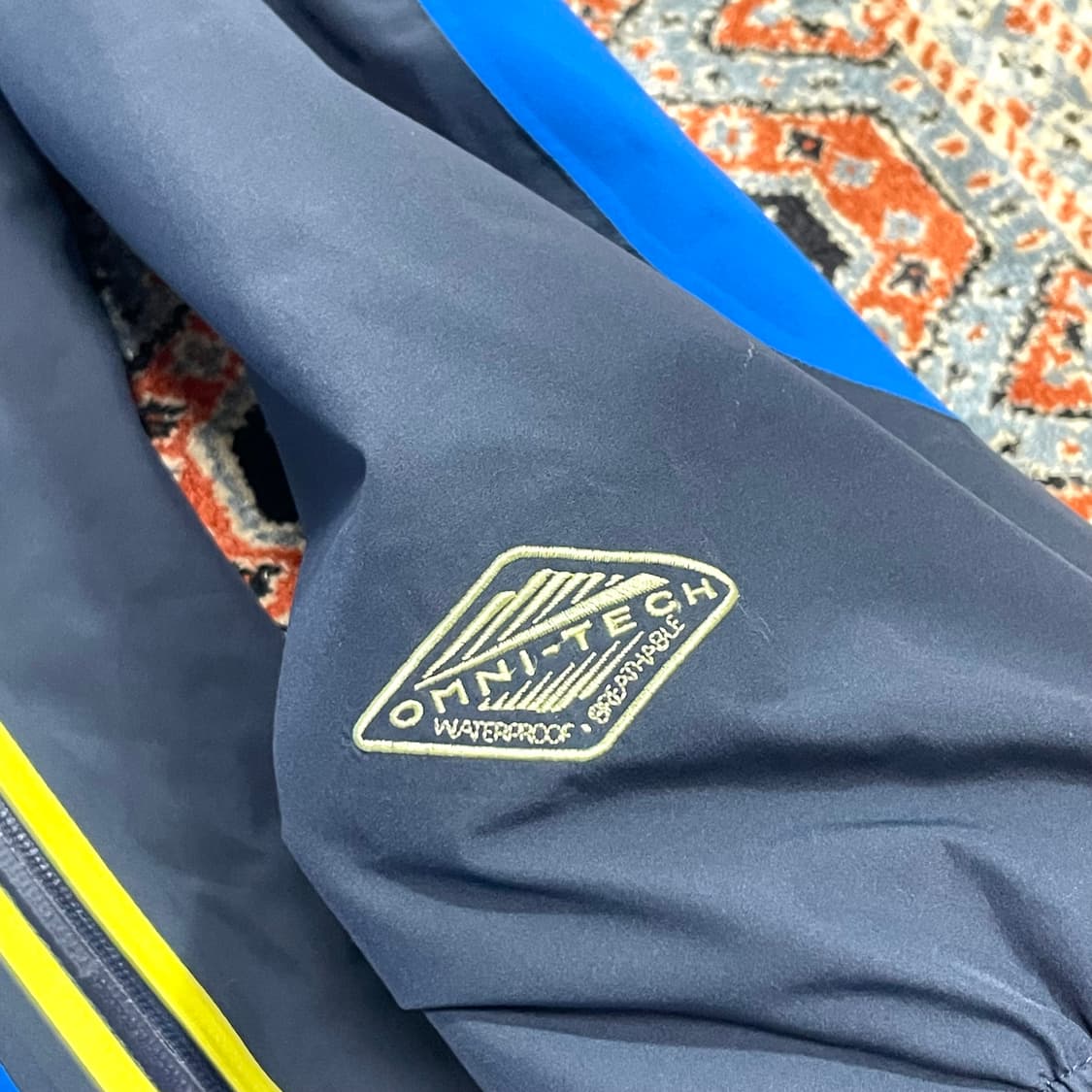 컬럼비아 블루 고어텍스 바람막이 점퍼 남성M 상품이미지3