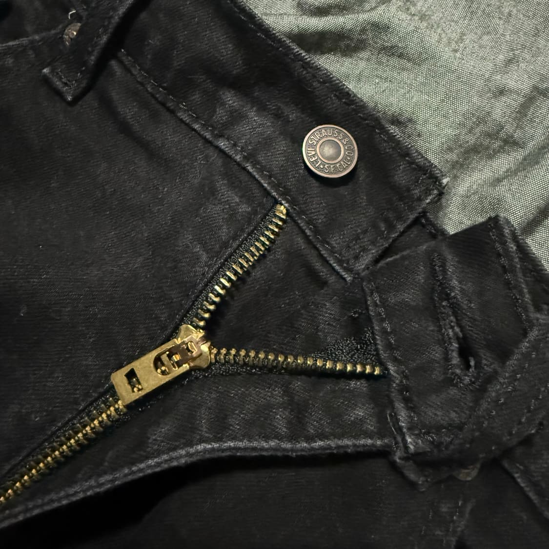 505 Black Denim Pants 상품이미지5