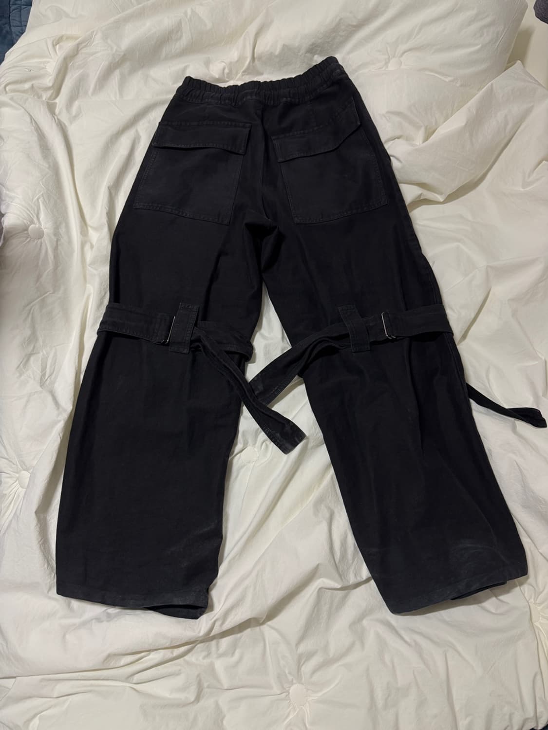 드리스 반 노튼 코튼 스트랩 팬츠 / SMALL 상품이미지3