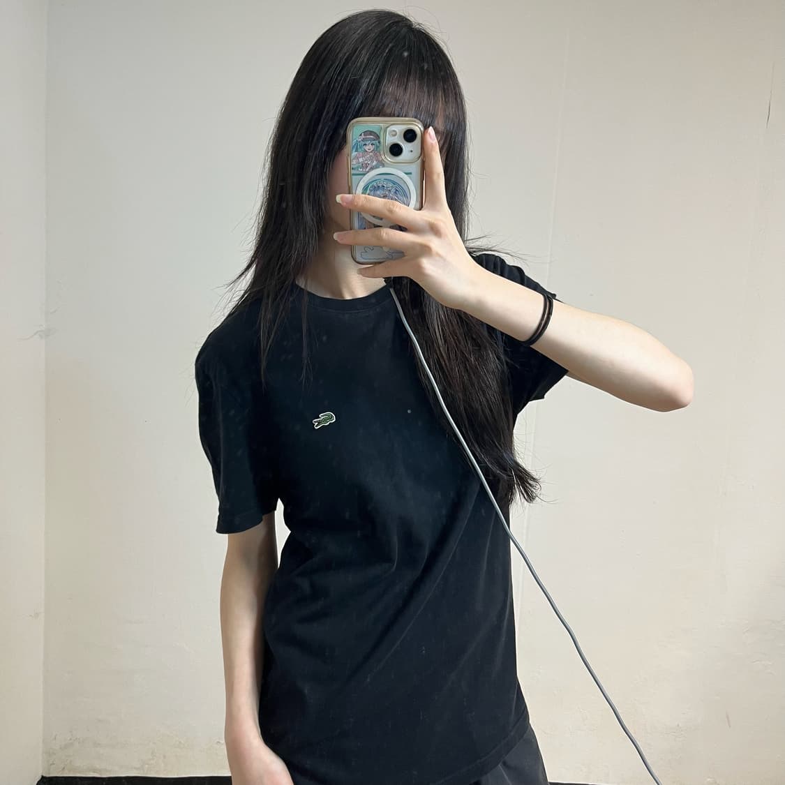 Lacoste Black T-Shirt 상품이미지2
