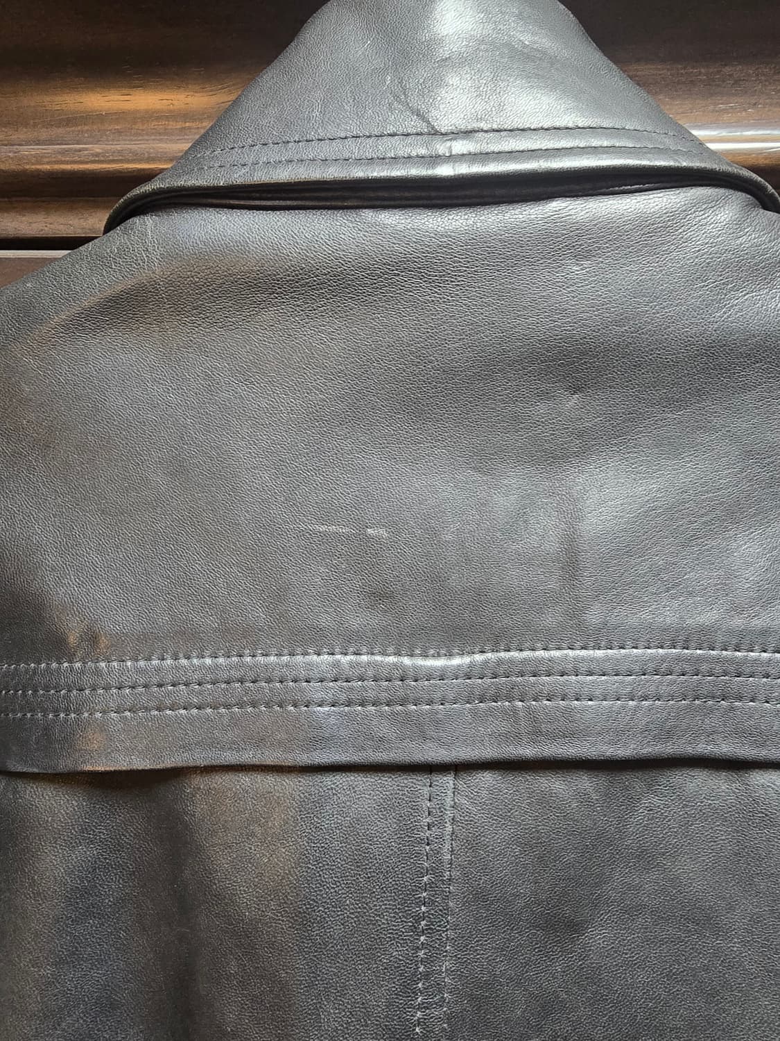 일본 토네이도 마트의 고품질 양가죽 자켓입니다. 상품이미지8