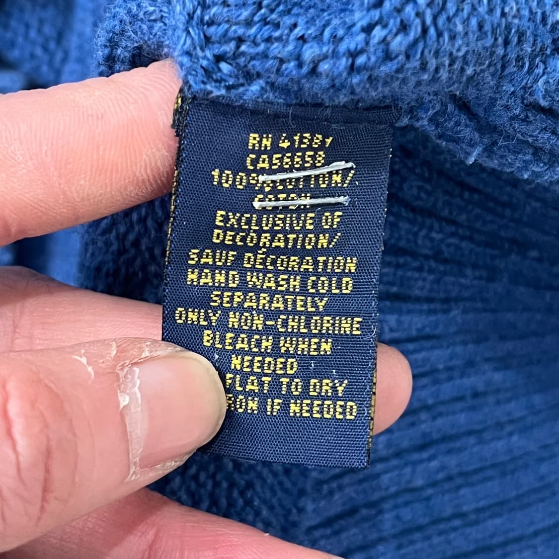 폴로 랄프로렌 반집업 니트 s10026 상품이미지8