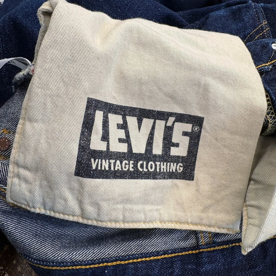 리바이스 LVC 501Z XX 내츄럴 페이딩 셀비지 데님팬츠 N1233 상품이미지8