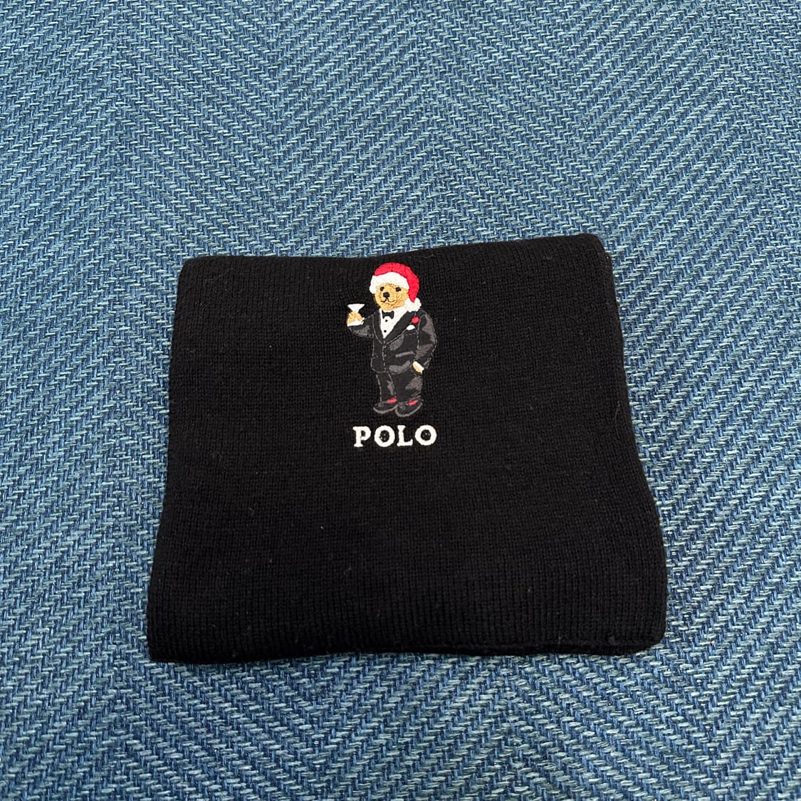 [Os] 폴로 베어 머플러 상품이미지1