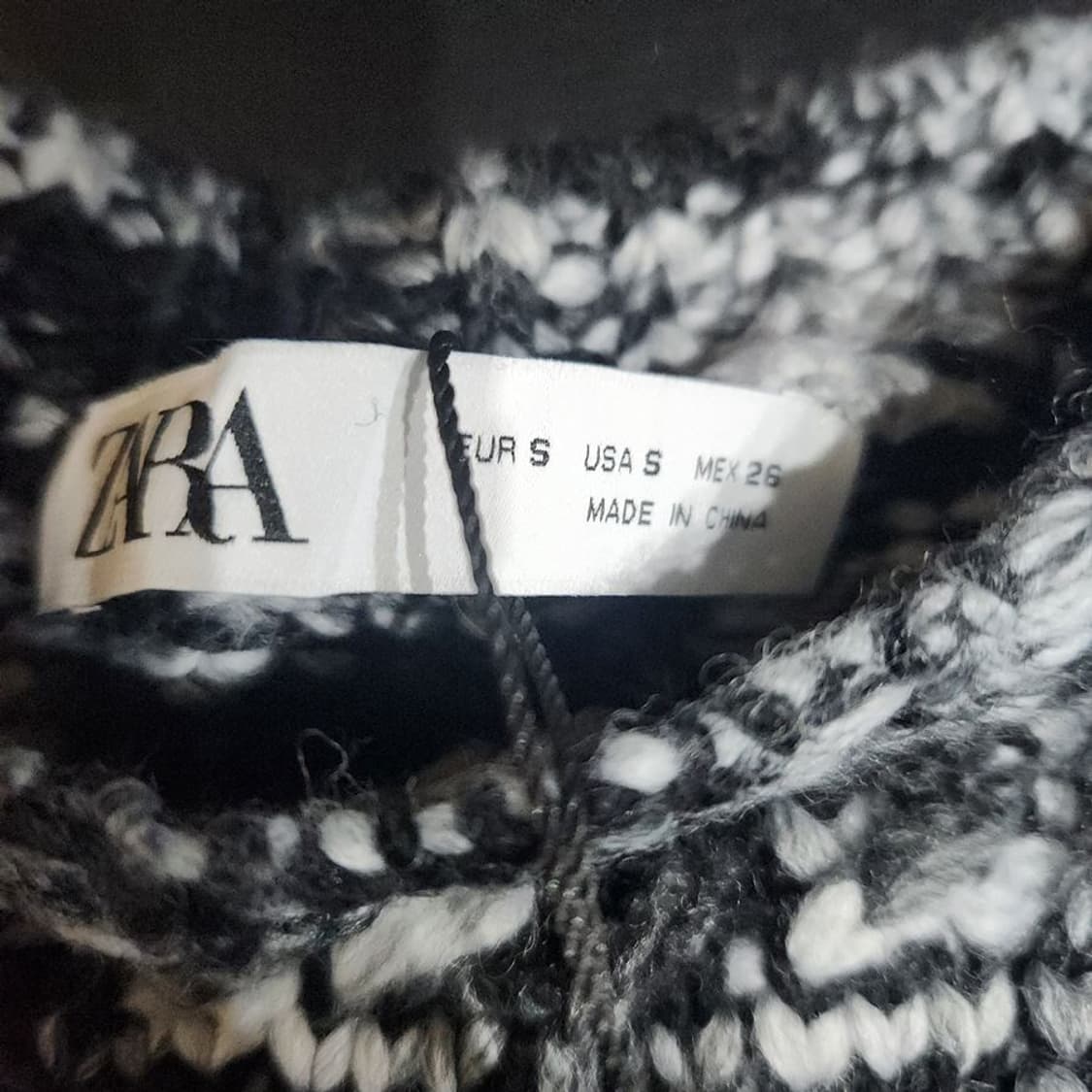 [여S](미사용)ZARA 루즈핏 니트[Y62-059] 상품이미지7