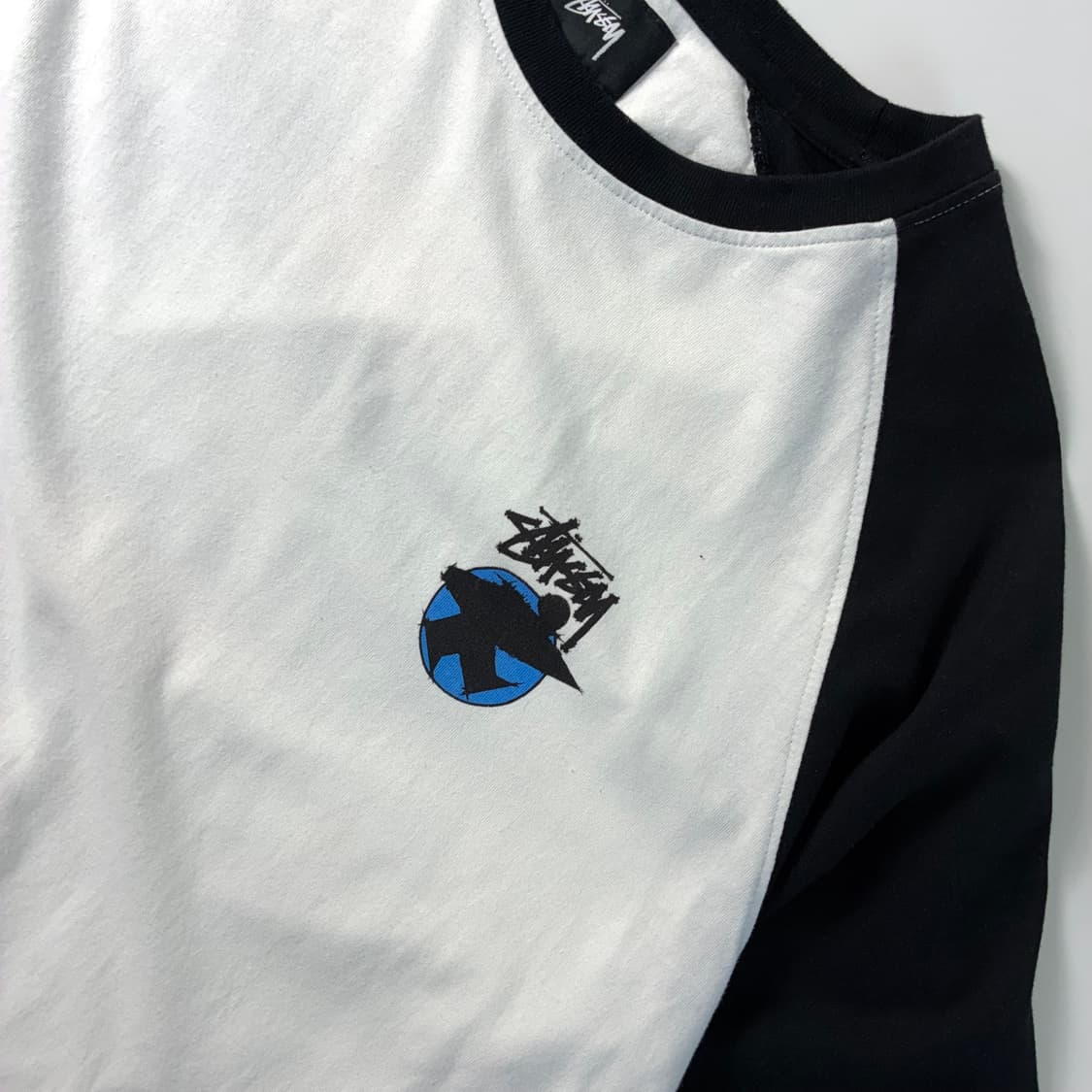 Stussy  스투시 90,s 7부 월드와이드 나그랑 롱슬리브 티셔츠   상품이미지5