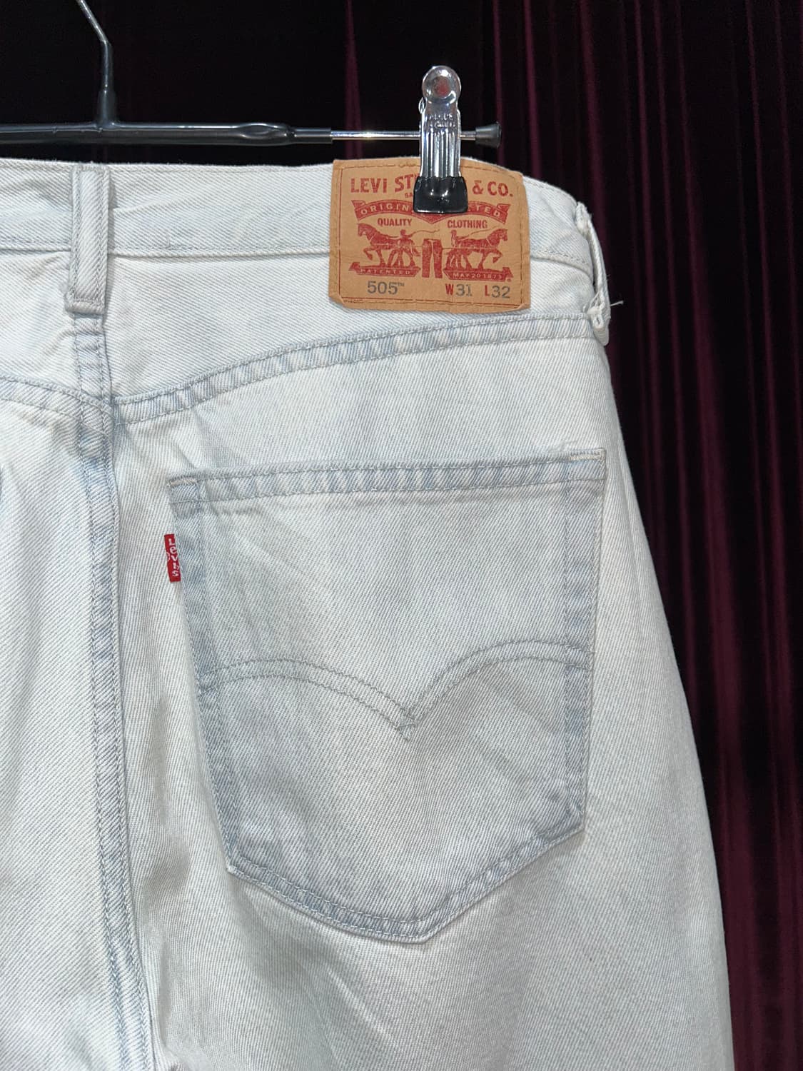 LEVI'S 505 washing denim pants 상품이미지1