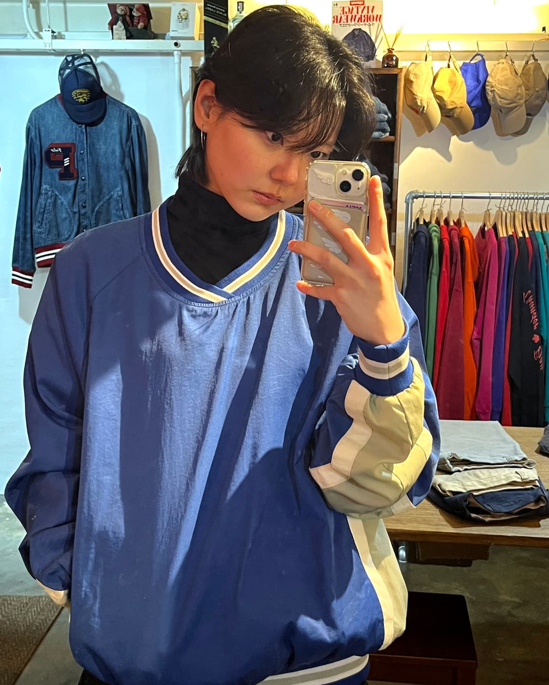 Old Russell Nylon Warm-Up (러셀 웜업) 상품이미지1