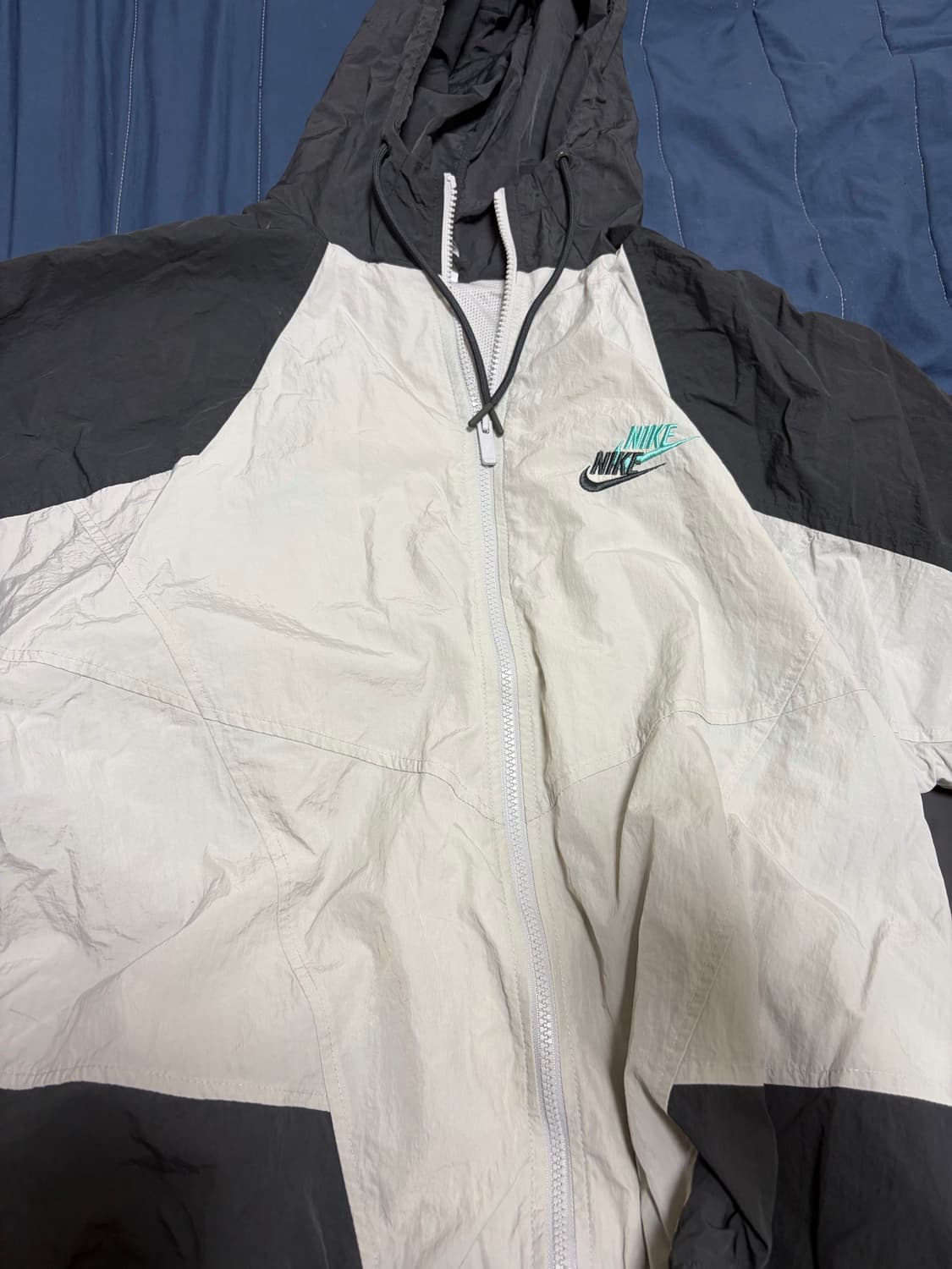 나이키 nsw 윈드러너 다크 그레이 바람막이 상품이미지2